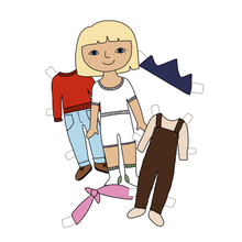 Load image into Gallery viewer, Paper dolls