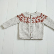 Overvintring cardigan mini - English